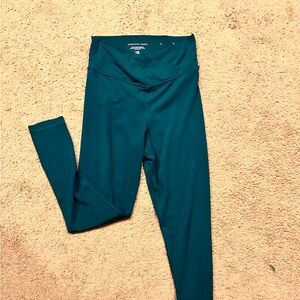 Teal blue American eagle crossover leggings